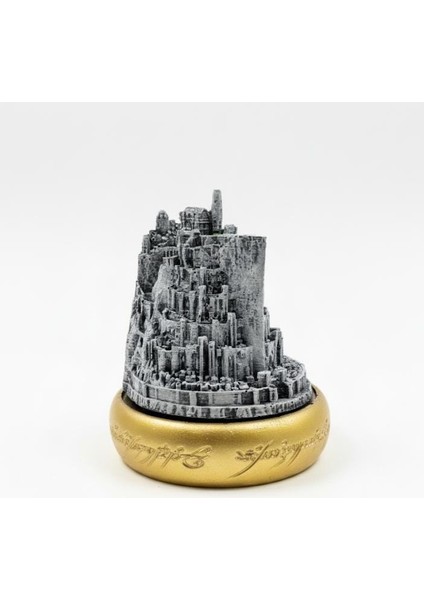 Özel Yapım Yüzüklerin Efendisi Minas Tirith 3D Figürü
