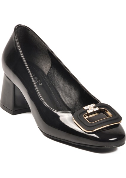 Siyah Rugan Kadın Topuklu Ayakkabı 695040 Z fırsatları
