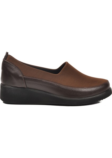 Kahve Floter Tekstil Kadın Günlük Ayakkabı 651586 Z fiyatları