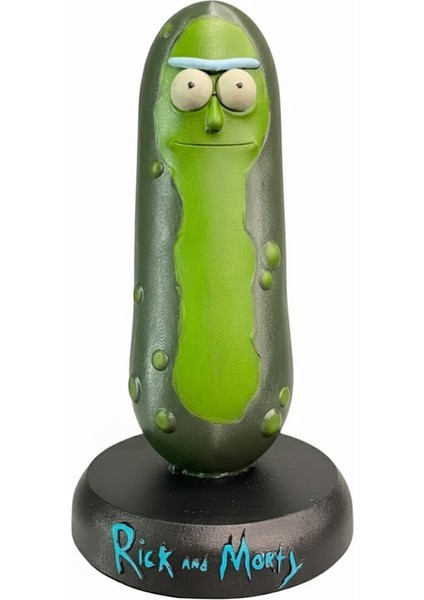 Özel Yapım 3D Rick And Morty Salamura Rick Pickle Rick Figür?