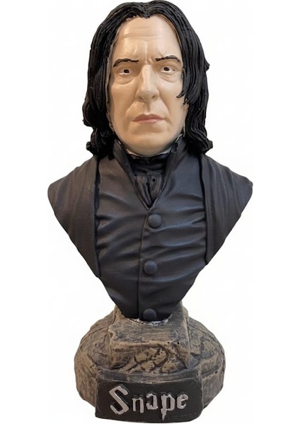 Özel Yapım Harry Potter Severus Snape 3D Büst Biblo