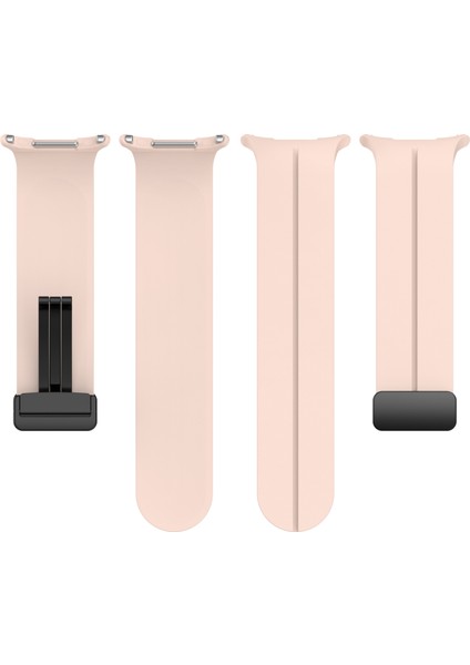 Samsung Galaxy Watch Ultra 47MM Silikon Saat Kayışı Manyetik Katlanır Tokalı Bilek Kayışı - Gri (Yurt Dışından) fiyatları