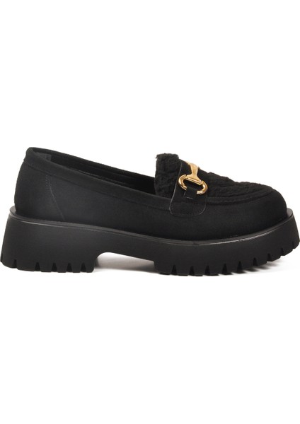 Siyah Süet Kadın Günlük Ayakkabı 572461 Z fiyatları