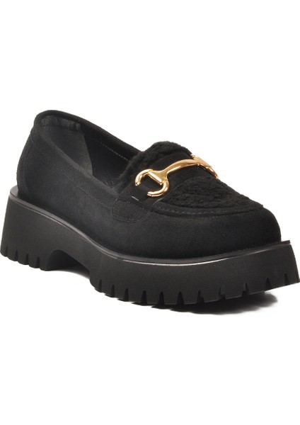Siyah Süet Kadın Günlük Ayakkabı 572461 Z fırsatları