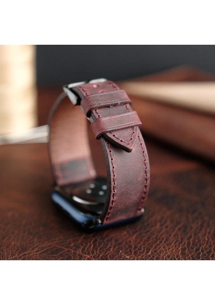 Apple Watch Elit Seri 44-45-46-49(Ultra) Uyumlu Deri Kordon modelleri