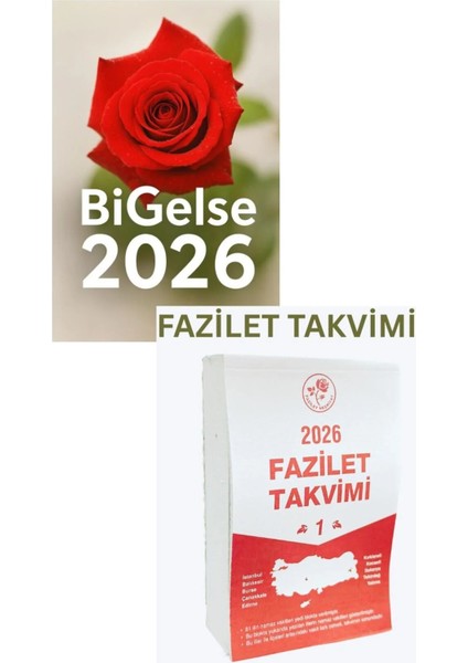 Bigelse 2026 Hayat Rehberimiz Fazilet Blok Takvimi 7 Bölge Yurtiçi