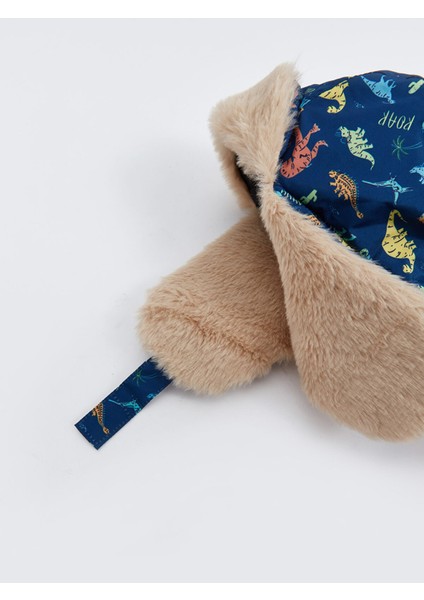 Yeni Sezon Baskılı Erkek Çocuk Kar Şapkası modelleri