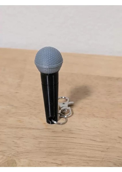 Mikrofon Anahtarlık