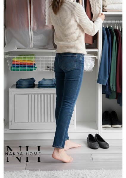 Çok Amaçlı Katlanır Kasa Organizer Düzenleyici Üst Üste Geçmeli Portatif Saklama Kutusu fırsatları