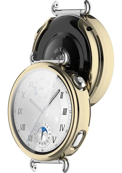 Huawei Gt6 41MM Plating Tpu Renkli Silikon Kasa Ekran Koruyucu fiyatları