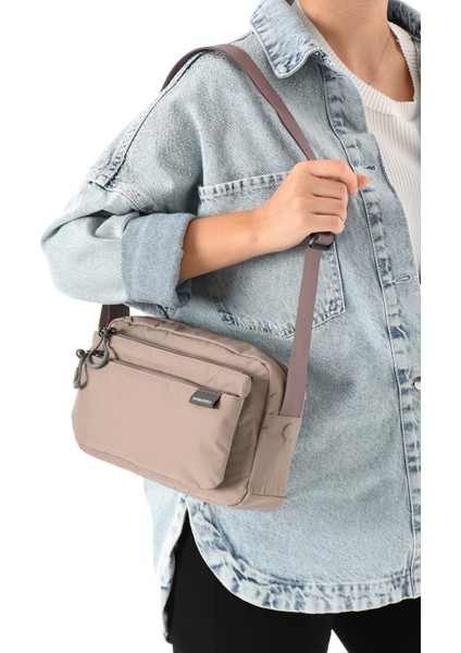 Sanmorris Glc Kadın 3 Gözlü Paraşüt Kumaş Ayarlanabilir Çapraz Askılı Çanta 6003 modelleri