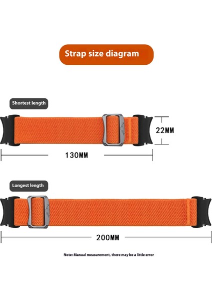 Samsung Galaxy Watch Fe 40MM/WATCH7/WATCH6/WATCH 5/watch4 Için Naylon Kayış - Koyu Gri (Yurt Dışından) modelleri