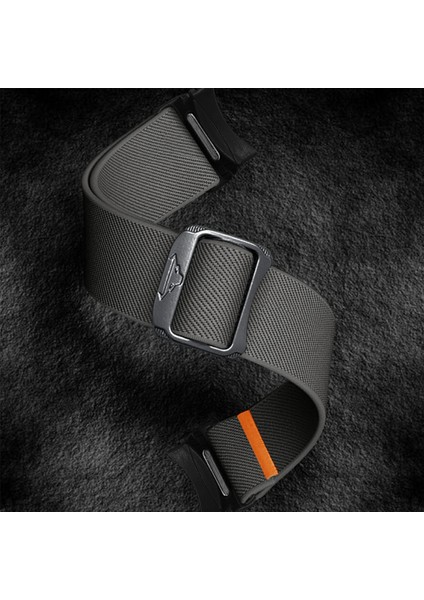 Samsung Galaxy Watch Fe 40MM/WATCH7/WATCH6/WATCH 5/watch4 Için Naylon Kayış - Koyu Gri (Yurt Dışından) indirimleri