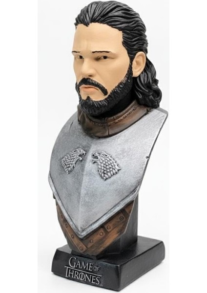 Özel Yapım 3D Game Of Thrones Jon Snow Figürü Büst