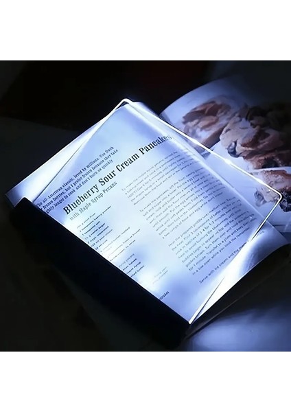 Bakgelal LED Kitap Okuma Işığı – Sayfa Aydınlatmalı Taşınabilir Işık Paneli, Gece Sessiz Okuma Lambası fırsatları