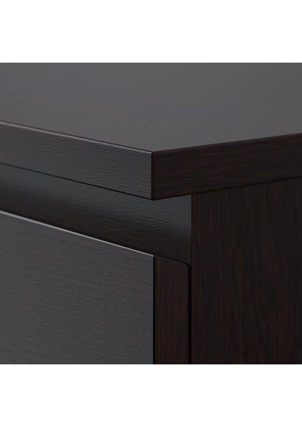 Malm 6 Çekmeceli Şifonyer Venge 40 x 123 Cm Aynalı