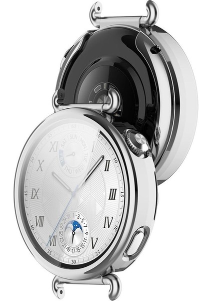 Huawei Gt6 41MM Plating Tpu Renkli Silikon Kasa Ekran Koruyucu fiyatları