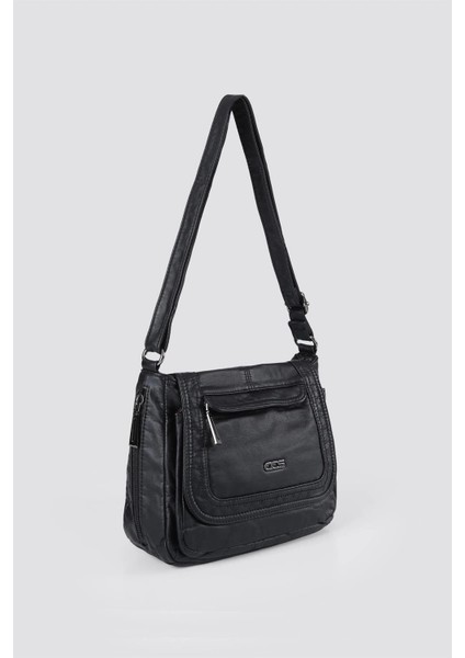 Ziwen Siyah Cilt Omuz Çantası modelleri