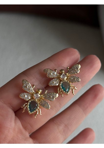 Taşlı Arı Küpe modelleri