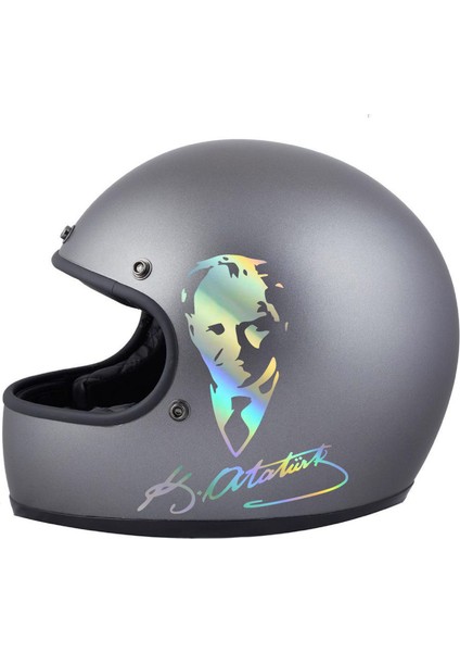 Mustaf Kemal Atatürk Silüet - Atatürk Imza Sticker Araba Oto Motosiklet Karavan Araç Sticker Etiket 00565 fırsatları