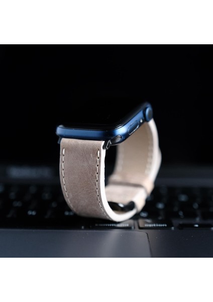 Apple Watch Elit Seri 44-45-46-49(Ultra) Uyumlu Deri Kordon