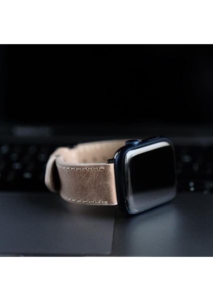 Apple Watch Elit Seri 44-45-46-49(Ultra) Uyumlu Deri Kordon fiyatları