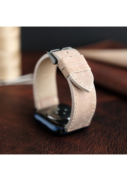 Apple Watch Elit Seri 38-40-41-42MM Uyumlu Deri Kordon fırsatları