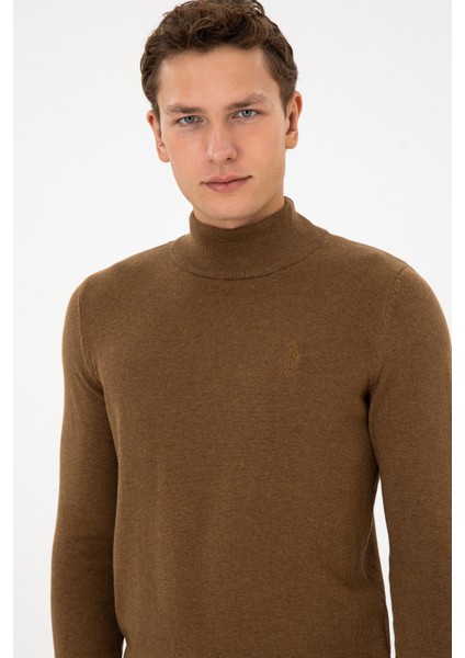 Erkek Haki Melanj Kazak /triko 50307783-VR125 fiyatları