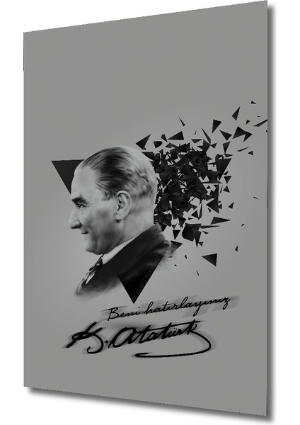 Atatürk Dekoratif Ahşap Mdf Ev/işyeri Duvar Tablo Dikdörtgen Ev/işyeri Duvar Tablo fiyatları