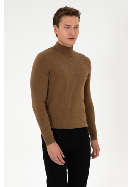 Erkek Haki Melanj Kazak /triko 50307783-VR125 modelleri