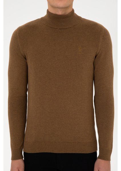 Erkek Haki Melanj Kazak /triko 50307783-VR125