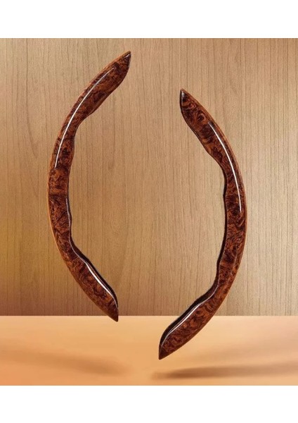 Ahşap Tasarımlı Direksiyon Simidi Koruma Kılıfı 2 Li (4915) Go-53-vice/(1395) modelleri