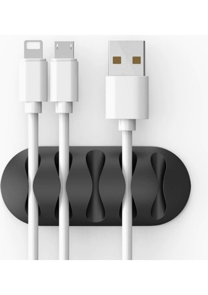 Kablo Tutucu 5 Kanallı 3lü Siyah (4915) fırsatları