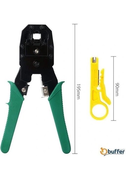 Buffer® 3ü 1 Arada Modüler Kablo Sıkma,soyma ve Kesme Pensesi modelleri