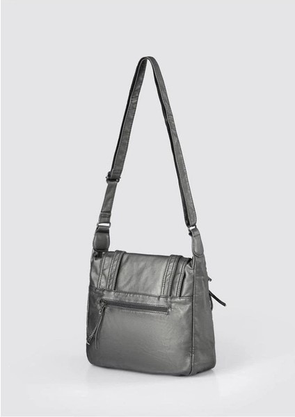 Liye Platin Cilt Omuz Çantası modelleri