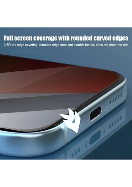 iPhone 17 Uyumlu Gizlilik Ekran Koruyucu | 9h Tempered Cam | Spy Baskı Önleyici | D.ısland Uyumlu indirimleri