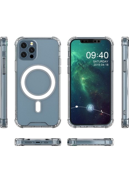 Iphone 13 Pro Max Magsafe Manyetik Özellikli Şeffaf Kılıf fırsatları