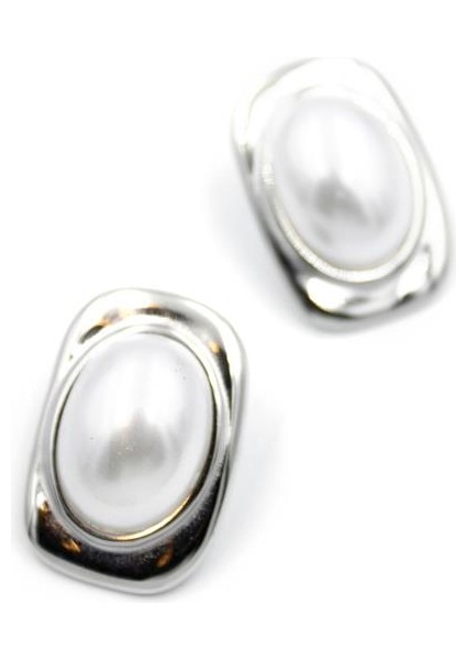 Inci Oval Küpe - Gümüş fiyatları