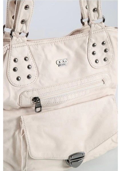 Asin Bej Cilt Omuz Çantası modelleri