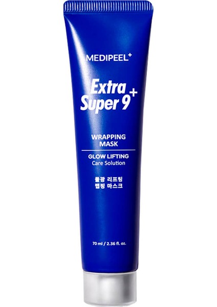 Medıpeel Extra Super 9 Plus Water Glow Lifting Wrapping Mask 70 ml Asitli Film Maskesi