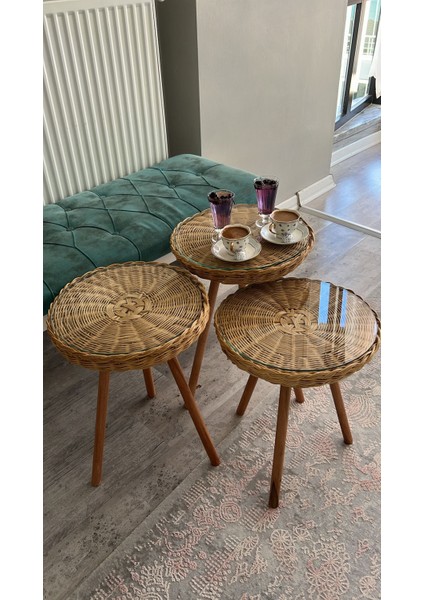 Bambu Zigon Sehpa fiyatları