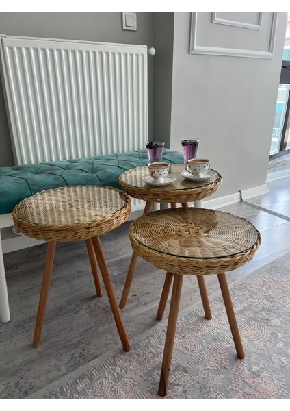 Bambu Zigon Sehpa indirimleri