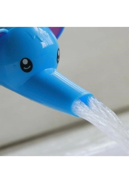 Buffer® Çocuklar Için Eğitici ve Güvenli Musluk Uzatıcı Genişletici Başlık Aparatı Fil Figürlü indirimleri