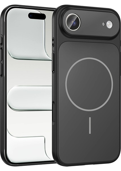 iPhone 17 Air Kılıf M-Safe Şarj Özellikli Kamera Korumalı Formen Kılıf