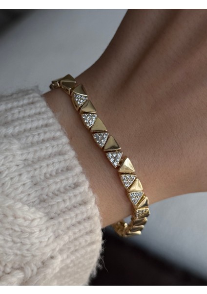 Üçgen Taşlı Bileklik fiyatları
