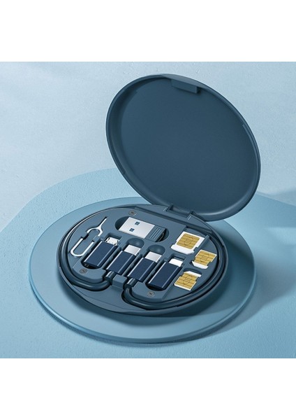 ® 60W Destekli Kablo Kutusu Seyahat Kablo Seti 5'i 1 Arada USB Type-C Şarj Kablosu Seti fiyatları