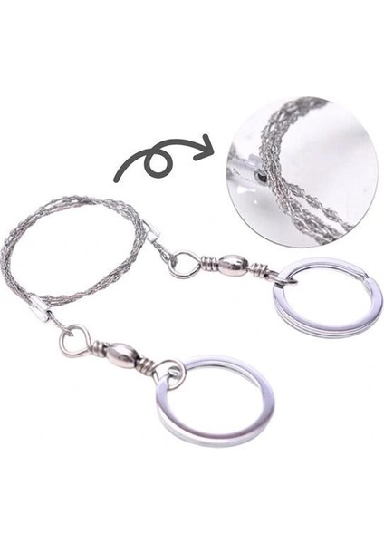 Buffer® Karavanda ,kampda Taşınabilir Mini Zincir Cep Testeresi Dişli Tel Ahşap Plastik Metal Kes modelleri