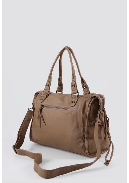 Muert Vizon Cilt Omuz Askılı El Çantası modelleri