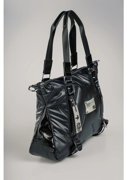 Tiven Siyah Cilt Omuz ve Kol Çantası modelleri