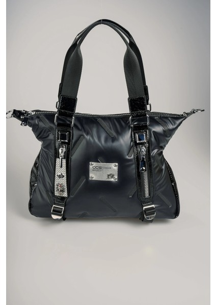 Tiven Siyah Cilt Omuz ve Kol Çantası fırsatları